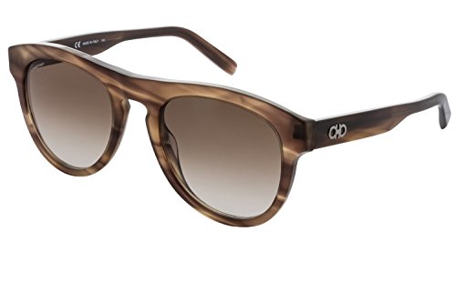 Ferragamo SF828S Gafas de sol, Marrón (Braun), 54.0 para Hombre