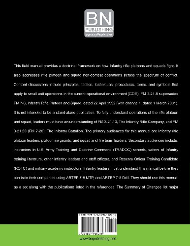 Field Manual FM 3-21.8 (FM 7-8) the Infantry Rifle Platoon and Squad March 2007