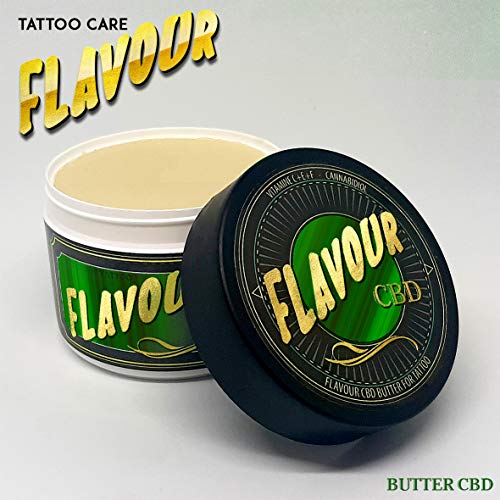 FLAVOURTATTOO - BUTTER CBD para Tatuaje - Microblading - Micropigmentación - 200 ml