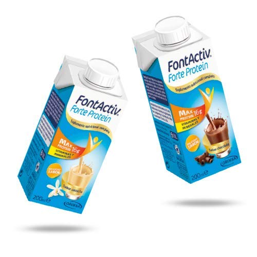 Fontactiv Forte Protein Chocolate Es Un Suplemento Nutricional Para Un Envejecimiento Activo 3 Unidades 600ml