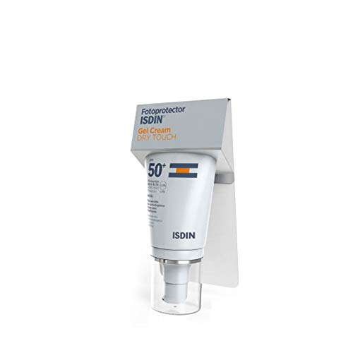 FOTOPROTECTOR ISDIN GEL CREAM DRE TOUCH SPF 50+ HIDRATA Y MATIFICA CON TOQUES SECOS