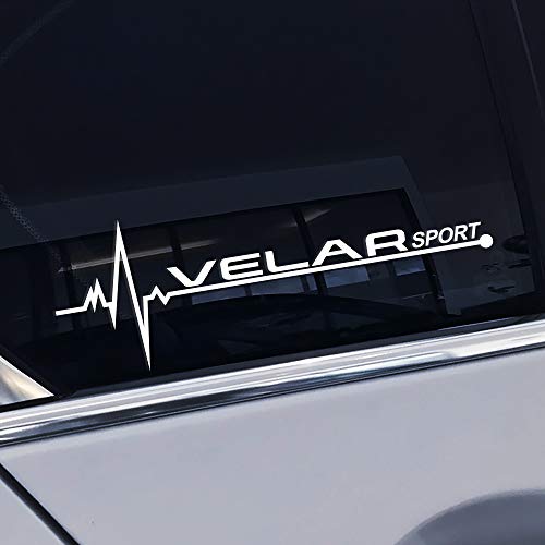 FSXTLLL Auto Pegatinas de Calcomanías, para Land Rover Discovery 3 4 2 Evoque Velar Supercharged Autogiography SVR