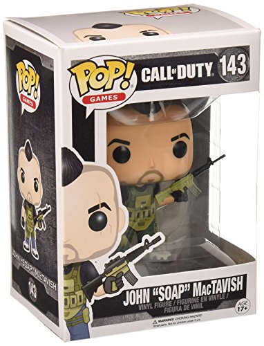 Funko John 'Soap' MacTavish 11849 - Figura de vinilo, seria Call of Duty