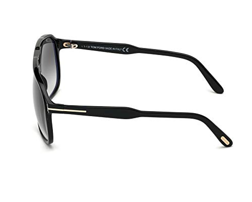 Gafas de Sol Tom Ford RAUL FT 0753 BLACK/GREY SHADED 62/14/140 hombre