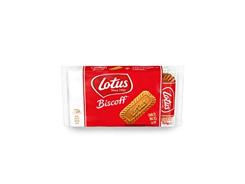 Galleta caramelizada Lotus Biscoff - 12 paquetes de 124 gr. (Total: 1488 gr.)