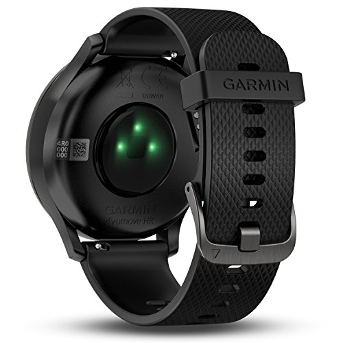 Garmin Vivomove HR Sport Monitor Actividad, Adultos Unisex, Negro, L