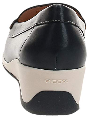 Geox D ARETHEA B, Mocasines para Mujer, Azul (Navy C4002), 39 EU