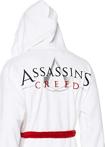 Groovy Assasin's Creed, Albornoz Blanco, Adultos, Talla única