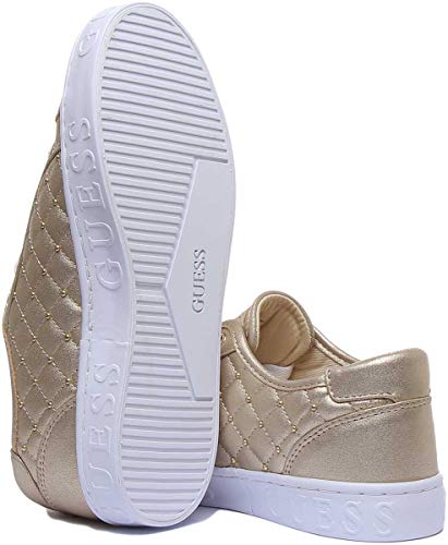 GUESS GLADISS Gold FL5GLA LEL12 Zapatillas para Mujer, 37