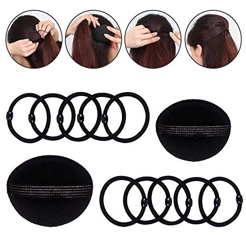 HyAdierTech Accesorios de Peinado, Herramientas Accesorios Hacedor Braid Cabello Trenzado Peinado Clip Herramientas para Diseño de Espuma para Niñas Mujeres con pelo DIY