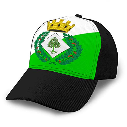 hyg03j4 Sombrero Ajustable Denim Algodón Neutro Hombre Mujer Bandera de Lloret de mar en españa Gorra para el Sol