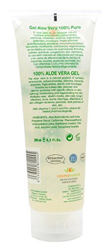 IB Cosmetics 40140 - Gel aloe vera 100%, 250 ml x 3 unidades