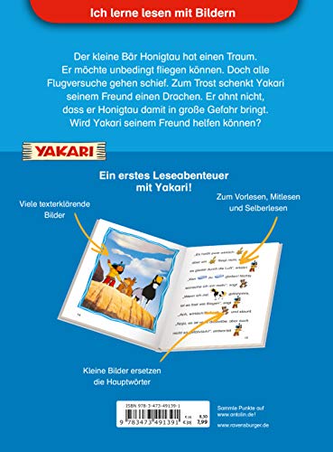 Ich lerne lesen mit Bildern: Yakari Der fliegende Bär: Ich lese Bildergeschichten