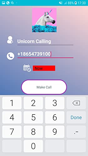 Incoming Fake Call From Unicorn ? - Free Fake Phone Game Call & Free Fake Chat ID PRO - PRANK