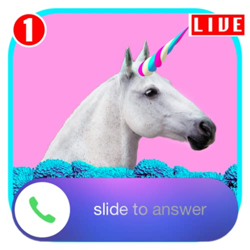 Incoming Fake Call From Unicorn ? - Free Fake Phone Game Call & Free Fake Chat ID PRO - PRANK