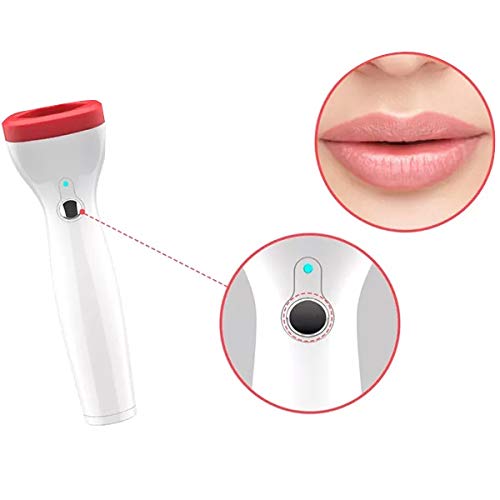 Instrumento de belleza Dispositivo automático de regordete eléctrico de labios Más grande Labios más gruesos más gruesos para mujeres Ancient vine green (Color : Milk White)