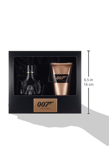 James Bond 007 - Juego de perfumes para mujer (30 ml, gel de ducha de 50 ml, 1 unidad de 80 ml)