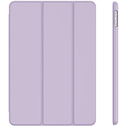 JETech Funda Compatible con iPad 8/7 (10,2 Pulgadas, 2020/2019 Modelo, 8.ª/ 7.ª Generación), Carcasa con Auto-Sueño/Estela, Púrpura Claro