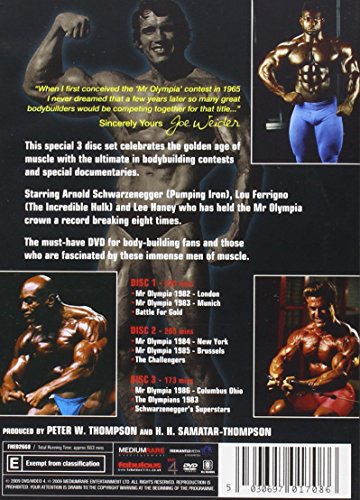 Joe Weider's Mr Olympia Ultimate Collection [DVD] [Reino Unido]