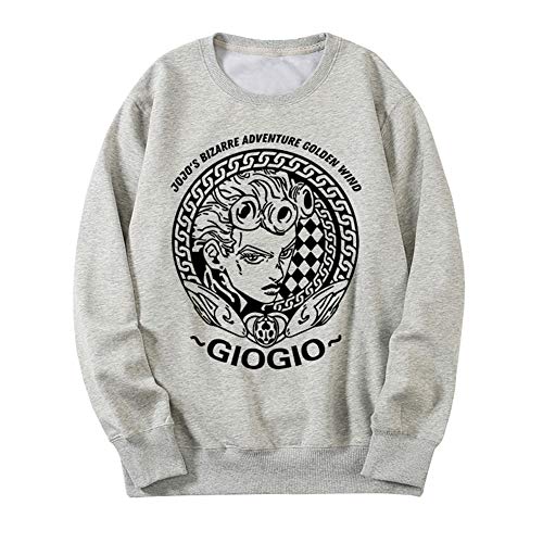 JoJo's Bizarre Adventure Killer Queen Hoodie,Joan Mangas Largas Casuales,Imprimir Sudadera para Adolescentes Fans De Anime B S