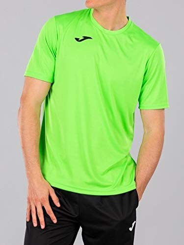 Joma Combi Camiseta Manga Corta, Hombre, Verde (Fluor), XL