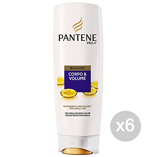 Juego 6 Pantene acondicionador cuerpo & Volumen ml 200 Cuidado y tratamiento de cabello