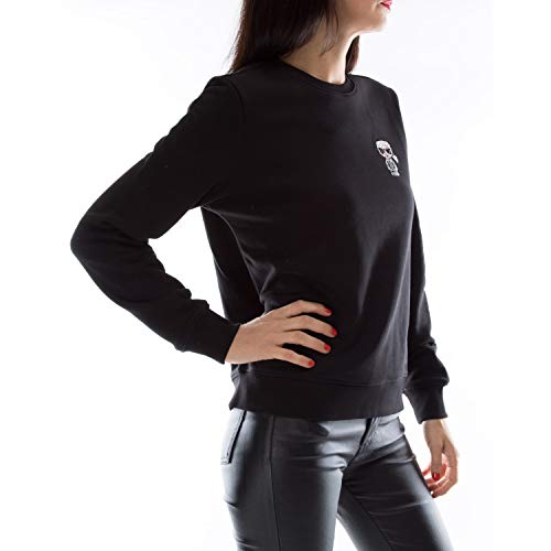 Karl Lagerfeel - Sudadera para mujer Negro M