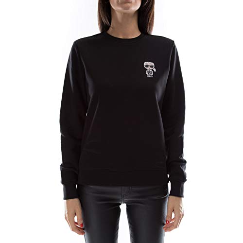 Karl Lagerfeel - Sudadera para mujer Negro M