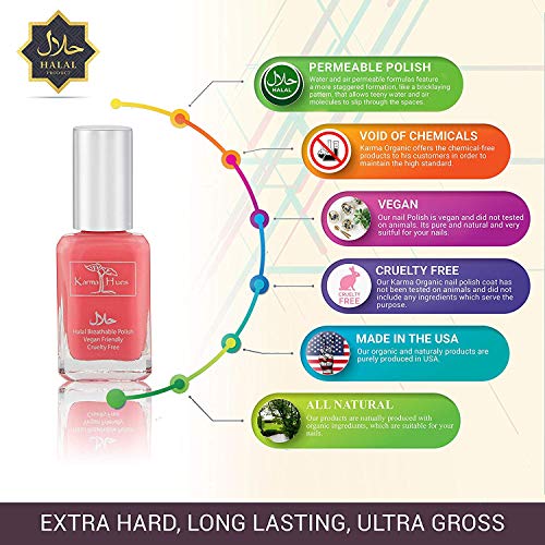 Karma Halal esmalte de uñas certificado (YASMIN)