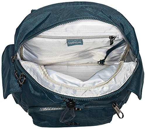 Kipling - City Pack S, Mochilas Mujer, Grün (Deep Teal), 27x33.5x19 cm (B x H T)