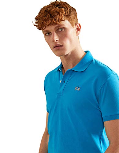 La Martina Eduardo Polo, Azul (Hawaiian Océano 07047), Large para Hombre