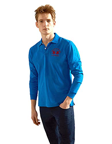 La Martina Milo Polo, Azul (Blue Scotland 07015), Small para Hombre