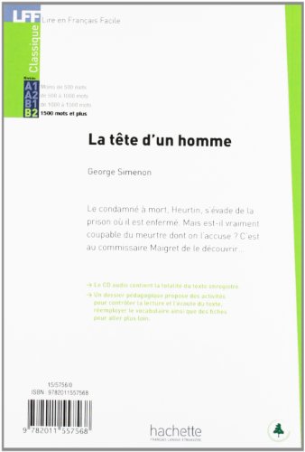 La tete d'un homme. Con CD Audio formato MP3 (LFF (Lire en français facile))