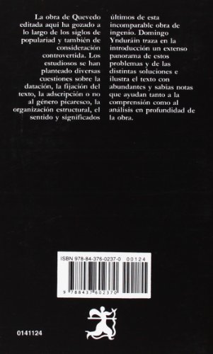 La vida del Buscón llamado Don Pablos: El Buscon (Letras Hispánicas)