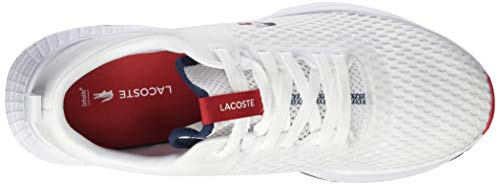 Lacoste Court-Drive 0120 3 SMA, Zapatillas para Hombre, Wht Nvy Red, 41 EU