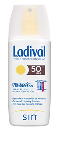 Ladival Crema solar protección y bronceado en spray FPS50+ - 150ml