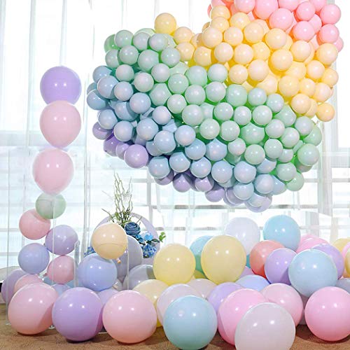 LAKIND Globos pastel de látex para bodas, fiestas de cumpleaños y decoración El paquete de 100