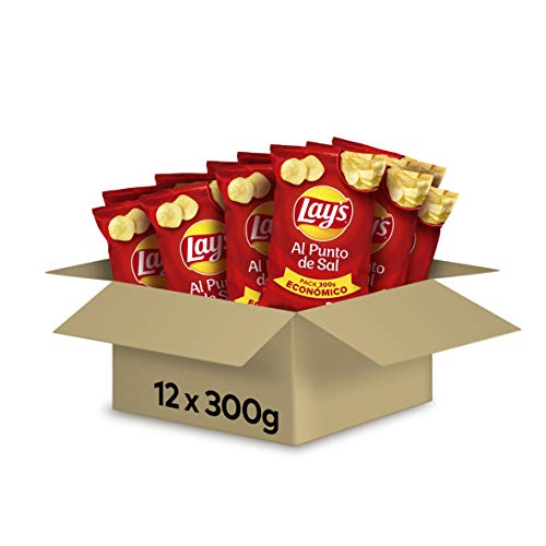 Lay'S Patatas Fritas - Paquete de 12 x 300 gr - Total: 3600 gr (11011011)