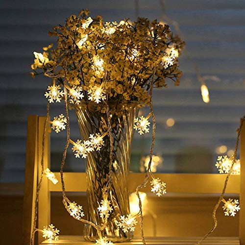 LED Photo Clip cuerda luces - 80 Navidad LED Photo clips de fotos 32.8ft batería Powered LED luces para decoración Foto colgante, notas,Navidad Jardín Patio Dormitorio Decoración (blanco cálido)