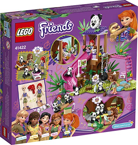 LEGO Pulse Theme Friends Casa del Árbol Panda Set de Juego con Olivia y Figuras de  Animales, Serie Rescate en La Jungla, Multicolor (41422)