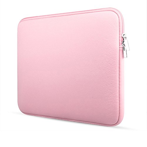 LEORX Superficie del ordenador portátil de la manga caso llevar bolsa de 13 pulgadas Macbook Mac Air / Pro / Retina (Rosa)