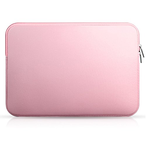 LEORX Superficie del ordenador portátil de la manga caso llevar bolsa de 13 pulgadas Macbook Mac Air / Pro / Retina (Rosa)