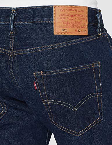 Levi's 501 Original Fit- Vaqueros para hombre, Azul (Onewash 101), W30/L30