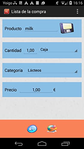 Lista de la compra