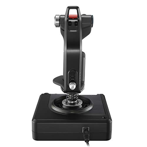 Logitech G Saitek PRO Flight Yoke System - Palanca Profesional y Accelerador