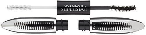 L'Oreal Paris Cosmetics Voluminous Superstar Washable Mascara, Black, 0.41 Fluid Ounce by L'Oreal Paris