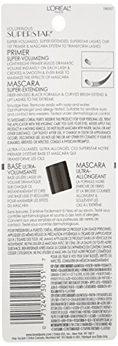 L'Oreal Paris Cosmetics Voluminous Superstar Washable Mascara, Black Brown, 0.41 Fluid Ounce by L'Oreal Paris