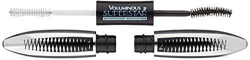 L'Oreal Paris Cosmetics Voluminous Superstar Waterproof Mascara, Black, 0.4 Fluid Ounce by L'Oreal Paris