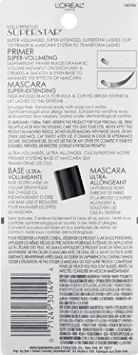 L'OREAL - Voluminous Superstar Mascara Blackest Black - 0.41 fl. oz. (12.7 ml)