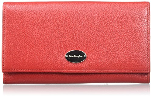 MAC DOUGLAS Gondole Buni - Cartera para Mujer, Rojo (Rouge (Rouge Fraise)), 2,50x13x20 cm (W x H x L)